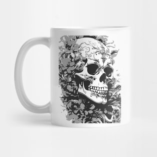 intricate skull Mug